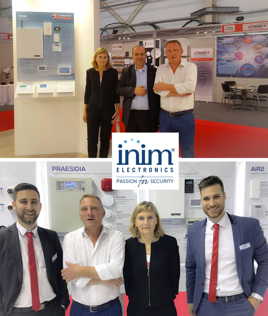 INIM presente a SecurExpo 2018 ad Atene