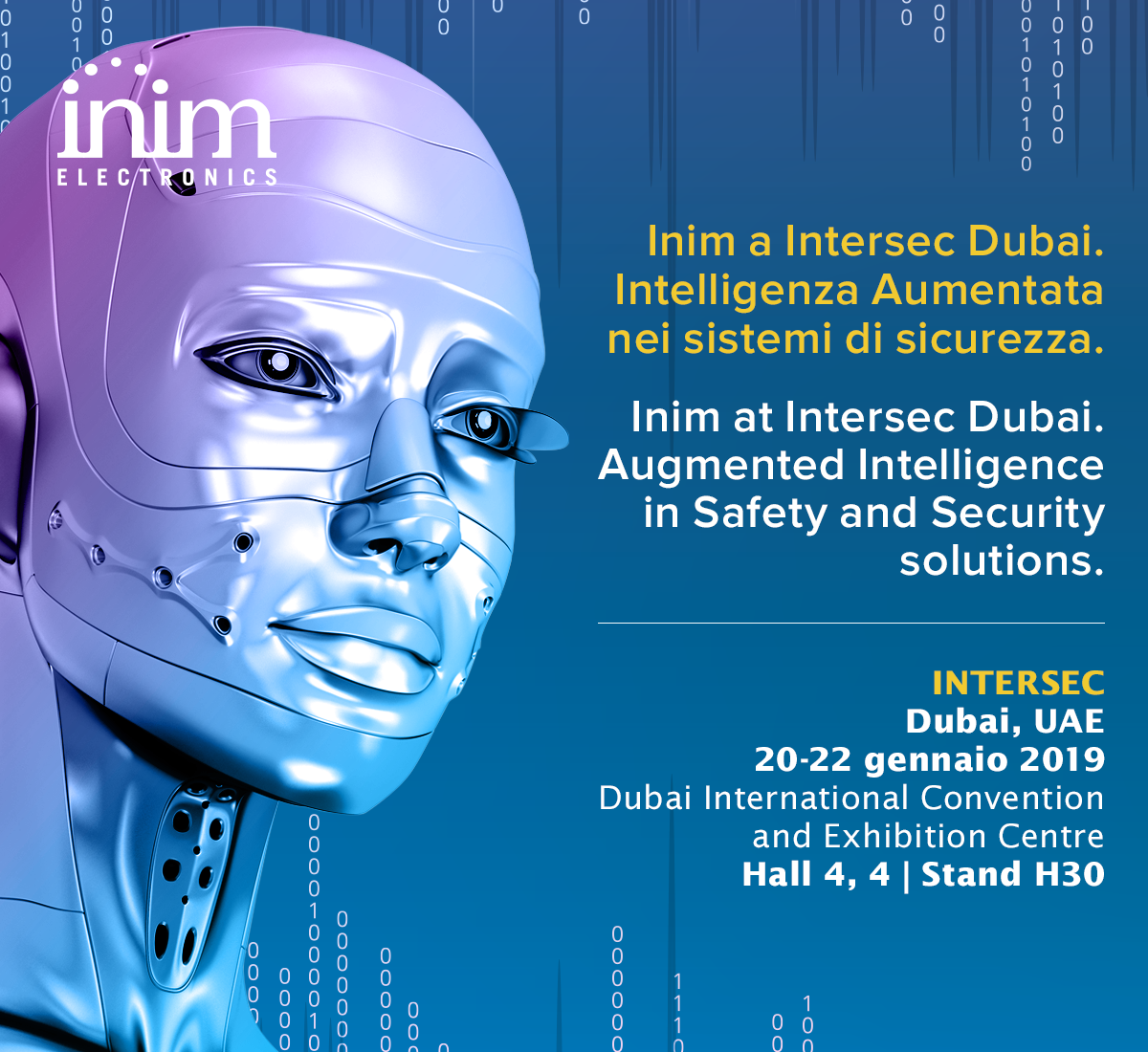 Inim a Intersec Dubai 2019
