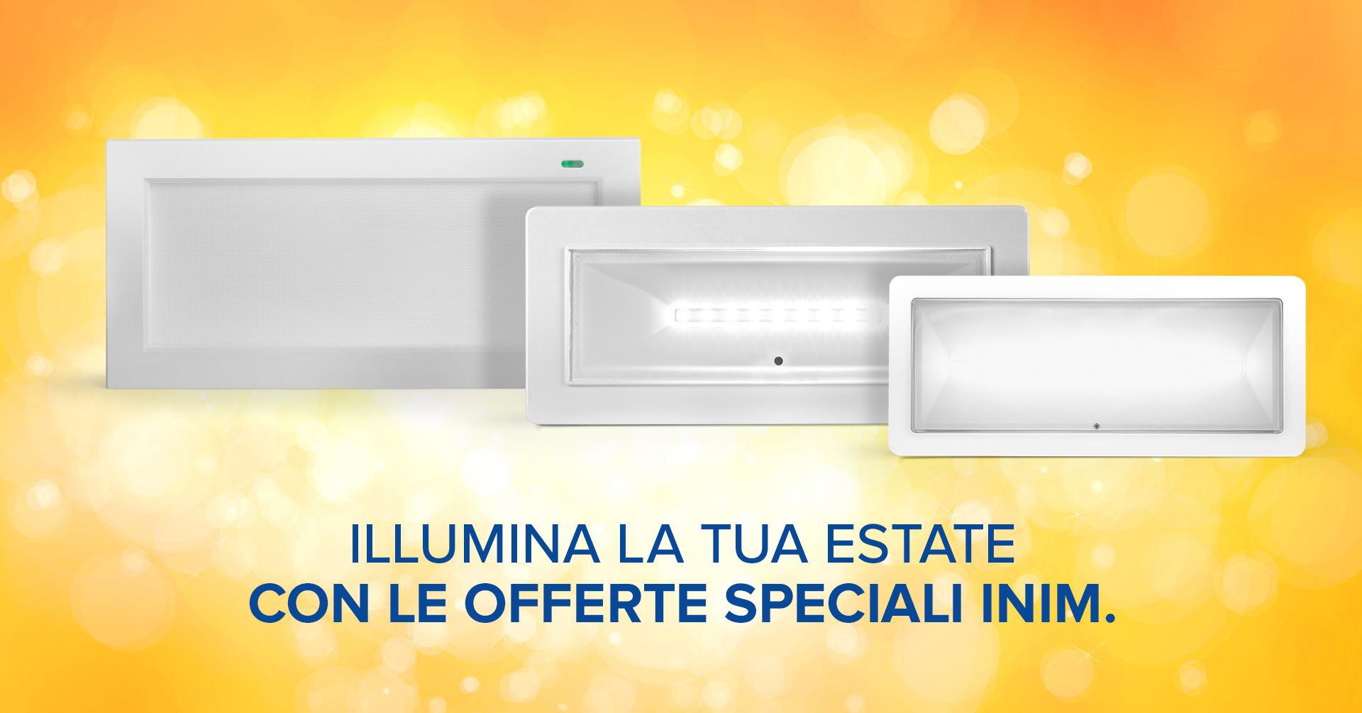 Illumina la tua estate con le offerte speciali INIM!